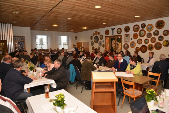 Generalversammlung des ASM-Musikbezirk 17 vom 14. Februar 2016 in Frauenriedhausen