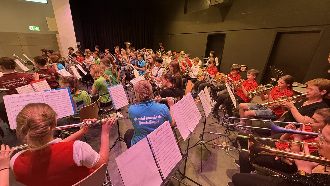 Das Abschlusskonzert der Jungmusikerlehrgangswoche